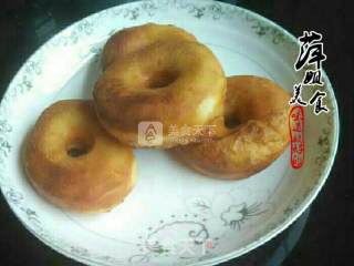 不用模具一样可以做美味甜甜面包圈哦的做法步骤：11