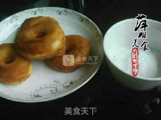 不用模具一样可以做美味甜甜面包圈哦的做法步骤：12