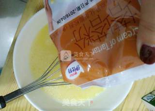 电饼铛也可以做蛋糕了呢！虽然很薄但是我觉得作为早餐足够了，如果做层奶油蛋糕得，这样做出来得很方便哦的做法步骤：6