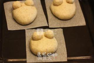 青蛙火腿汉堡包的做法步骤：4