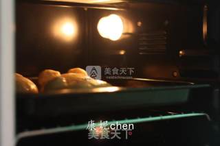 青蛙火腿汉堡包的做法步骤：6