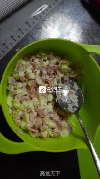 培根奶酪包的做法步骤：11