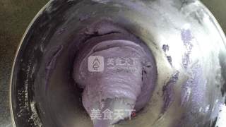 紫色迷情马卡龙的做法步骤：6