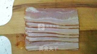 培根蔬菜芝士卷的做法步骤：1