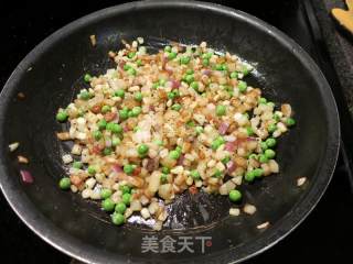 香草土豆玉米粒的做法步骤：5