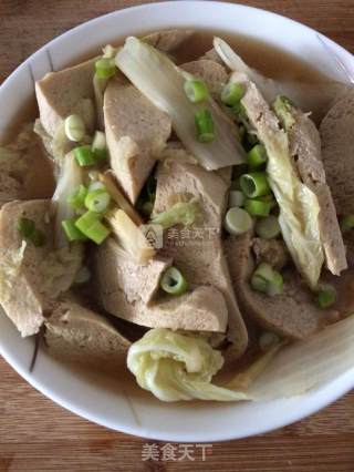 冻豆腐炖白菜的做法步骤：8