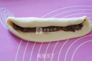玫瑰豆沙馅排包的做法步骤：6