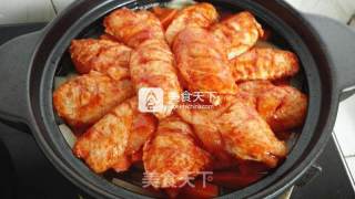 鸡翅焖锅（塔吉锅版）的做法步骤：12