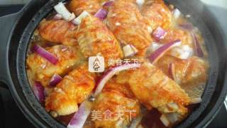 鸡翅焖锅（塔吉锅版）的做法步骤：13