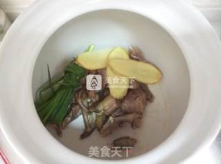 杏鲍菇炖鸽子-（木耳、胡萝卜）的做法步骤：6