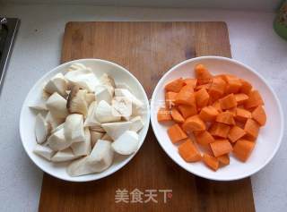 杏鲍菇炖鸽子-（木耳、胡萝卜）的做法步骤：8