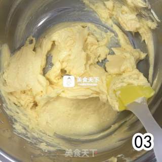 奇亚籽黄油曲奇小饼干的做法步骤：3