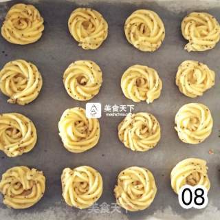 奇亚籽黄油曲奇小饼干的做法步骤：9