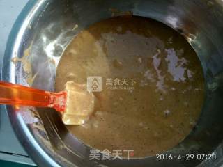 红糖红枣核桃糕的做法步骤：9