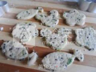 香葱芝麻苏打饼干的做法步骤：15