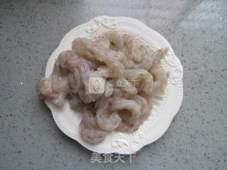 蒜苔滑虾仁的做法步骤：5