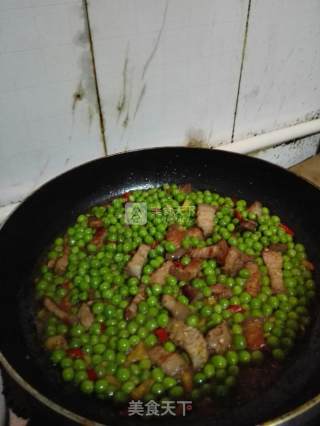 香辣五花肉豌豆的做法步骤：5