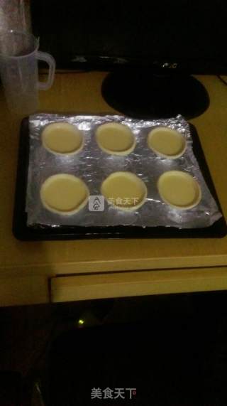 椰蓉牛奶蜂蜜蛋挞的做法步骤：2