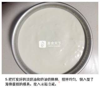 樱花慕斯蛋糕的做法步骤：12