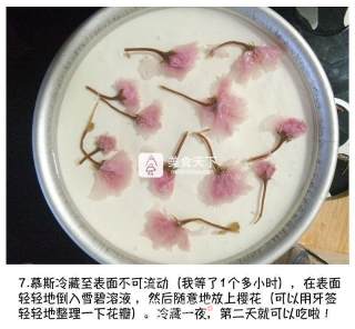樱花慕斯蛋糕的做法步骤：14