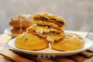 杏仁油酥烧饼的做法步骤：11