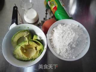 牛油果芝士司康的做法步骤：1
