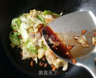 卷心菜胡萝卜炒肉的做法步骤：9