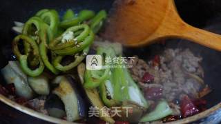 肉末茄子煲的做法步骤：8