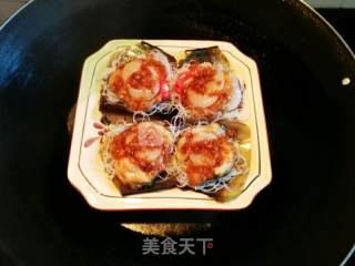 蒜蓉粉丝蒸带子的做法步骤：5