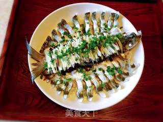 清蒸太湖白鱼的做法步骤：7