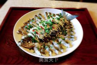 清蒸太湖白鱼的做法步骤：16