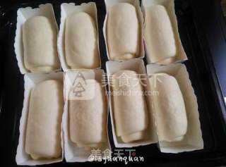 纸盒椰蓉小面包的做法步骤：7