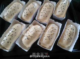 纸盒椰蓉小面包的做法步骤：8