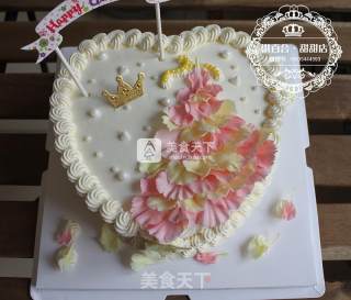 美美的鲜花裙子蛋糕（母亲节的首选款式）的做法步骤：3