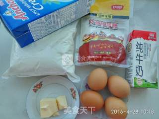 榴莲千层蛋糕的做法步骤：1