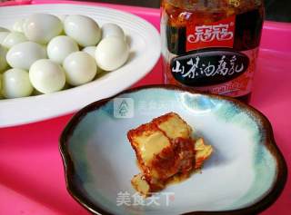 腐乳鹌鹑蛋的做法步骤：1