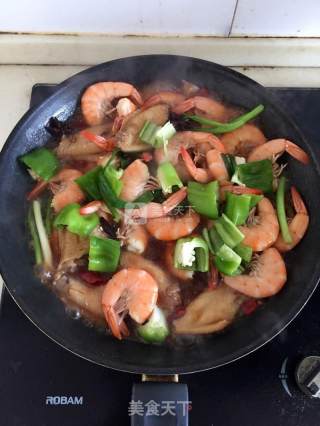 美味鸡翅虾的做法步骤：9