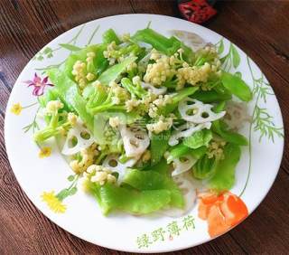 椒油三素的做法步骤：9