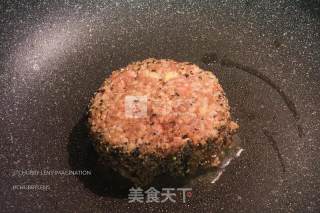夏威夷菠萝油汉堡的做法步骤：2
