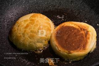夏威夷菠萝油汉堡的做法步骤：6