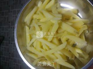 自制炸薯条的做法步骤：6