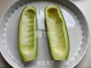 烤西葫芦酿肉的做法步骤：2