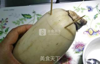 红糖桂花糯米藕的做法步骤：5