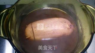 红糖桂花糯米藕的做法步骤：7