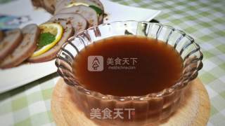 红糖桂花糯米藕的做法步骤：10