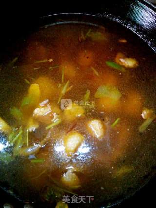 香菇炖鹅肉的做法步骤：6