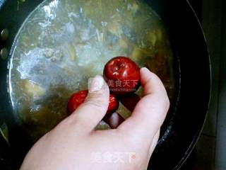 香菇炖鹅肉的做法步骤：7