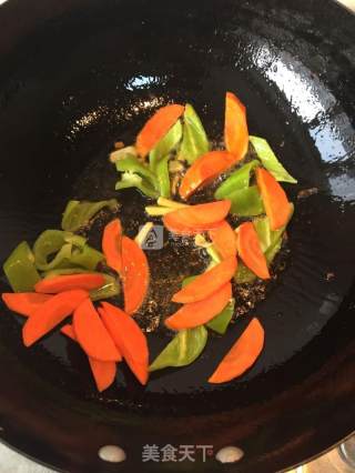 爆辣牛肠的做法步骤：3