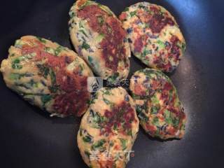 玉米面菜饽饽的做法步骤：7
