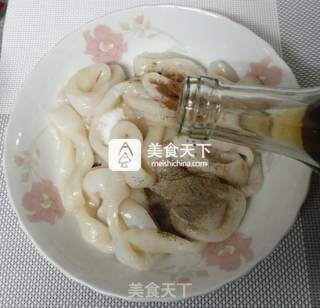 五香烤鱿鱼圈的做法步骤：4